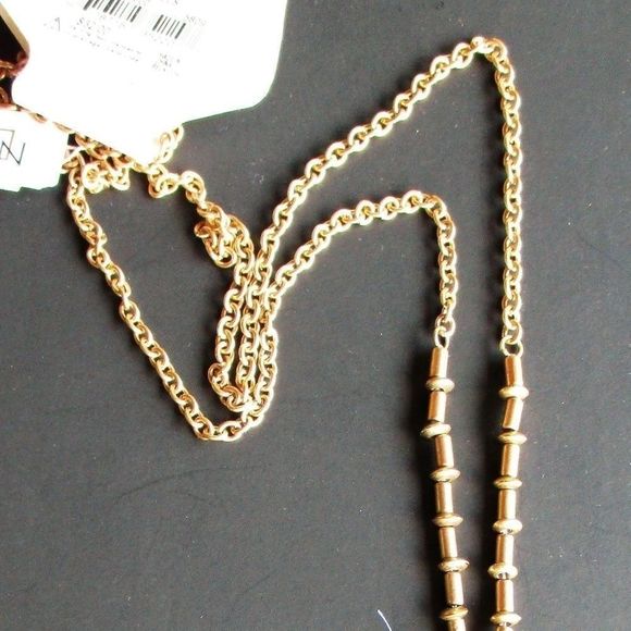 New DIRECTIONS Blue Tassel Necklace - Picture 2 of 5